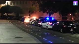 Incendio en la calle Duque de Lerma