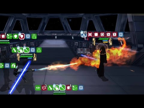GL Leia Organa No Ultimate vs LV Reva Maul SWGOH Arena
