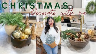 CHRISTMAS DECORATE WITH ME 2022 | Part 1 | NEW Christmas Decor Ideas 🎄