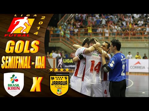 SEMIFINAL | Gols Brasil Kirin X Jaraguá | Jogo de Ida | Liga Futsal 2014 (18/11/2014)