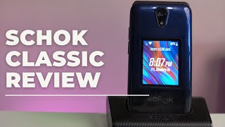 Schok Classic Review || Android Flip Phone