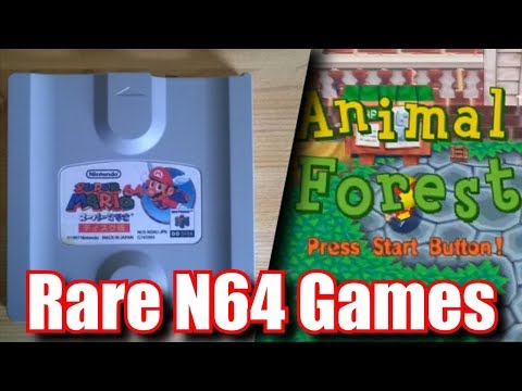 Top 5 Rarest Nintendo 64 & N64 DD Games