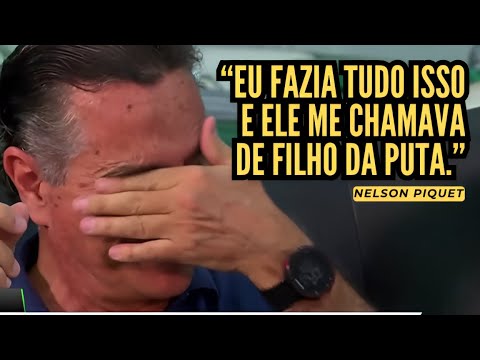 Nelson Piquet chora ao lembrar do grande amigo na F1