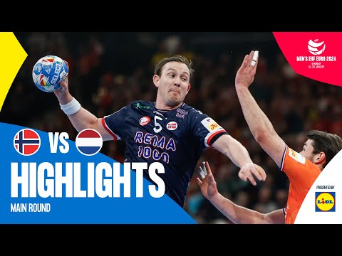 EHF Euro 2024| Noruega 35-32 Países Baixos (Main ...