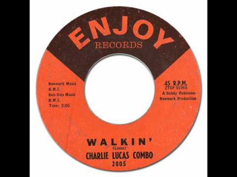 Wild Guitar Blues * WALKIN' - Charlie Lucas Combo [Enjoy #2005] 1963