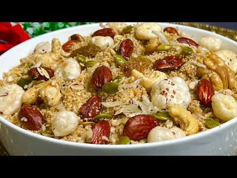 Remedy for New Mom,  Back Pain, Joint pain, Migraine, An Immunity  Booster Panjiri  | Aata Panjiri