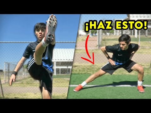 ¡NO TE LESIONES! 🚨 RUTINA COMPLETA de CALENTAMIENTO para JUGAR FÚTBOL | Ejercicios Dinámicos