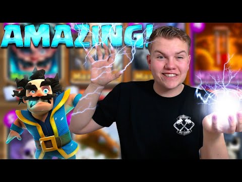 EASY 12 WIN! Graveyard Goblin Hut Control Deck LIVE Grand Challenge Gameplay - Clash Royale