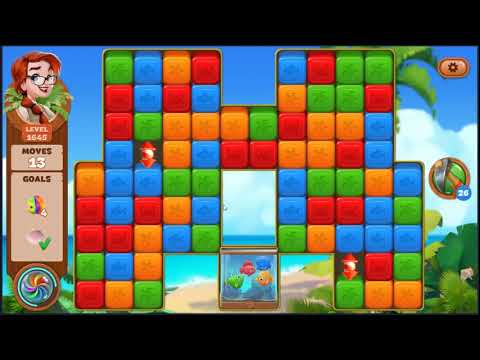 Lost Island Blast Adventure Level 1645 - NO BOOSTERS 🏝️ | SKILLGAMING ✔️