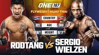 Download lagu He’s A Muay Thai Monster 😳 Rodtang vs. Sergio Wielzen | Full Fight mp3