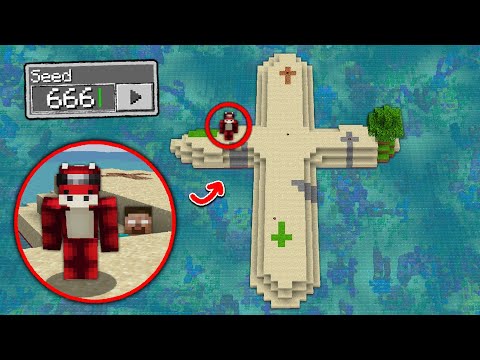 I tested the most Terrifying SEEDS of Minecraft.. (big mistake)