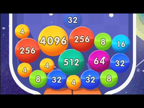 2048 Balls Merge Number Game