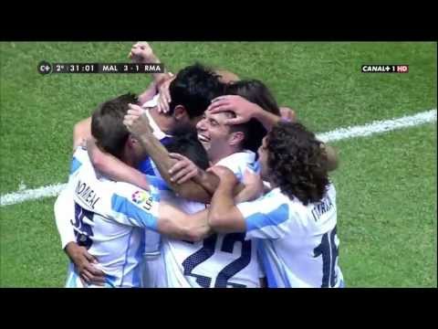 Málaga C.F.- Real Madrid - Isco/Joaquin. The best connection