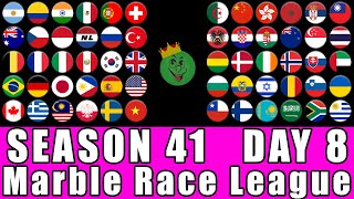 Marble Race League Season 41 Day 8 Marble Race in 