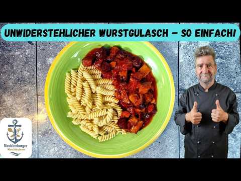 So macht man Wurstgulasch (Einfaches & Leckeres Rezept)
