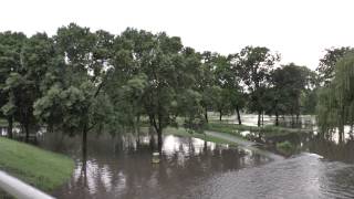 preview picture of video '6/19/14 - Mason City, IA - East Park flooding'