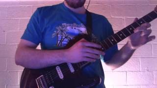 Wild Flag - Short Version (lead guitar cover, live version, lazy/one-day cover)