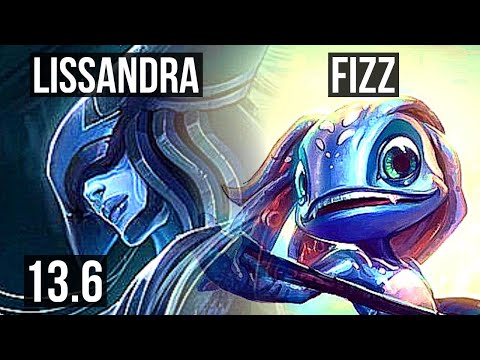 LISSANDRA vs FIZZ (MID) | 5.6M mastery, 900+ games, 9/4/15, Dominating | KR Master | 13.6
