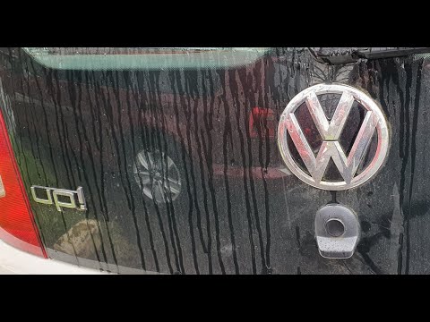 VW UP rear hatch manual open  #vwup #vw