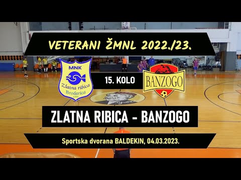 VETERANI ŽMNL: ZLATNA RIBICA - BANZOGO  2:5, 04.03.2023.