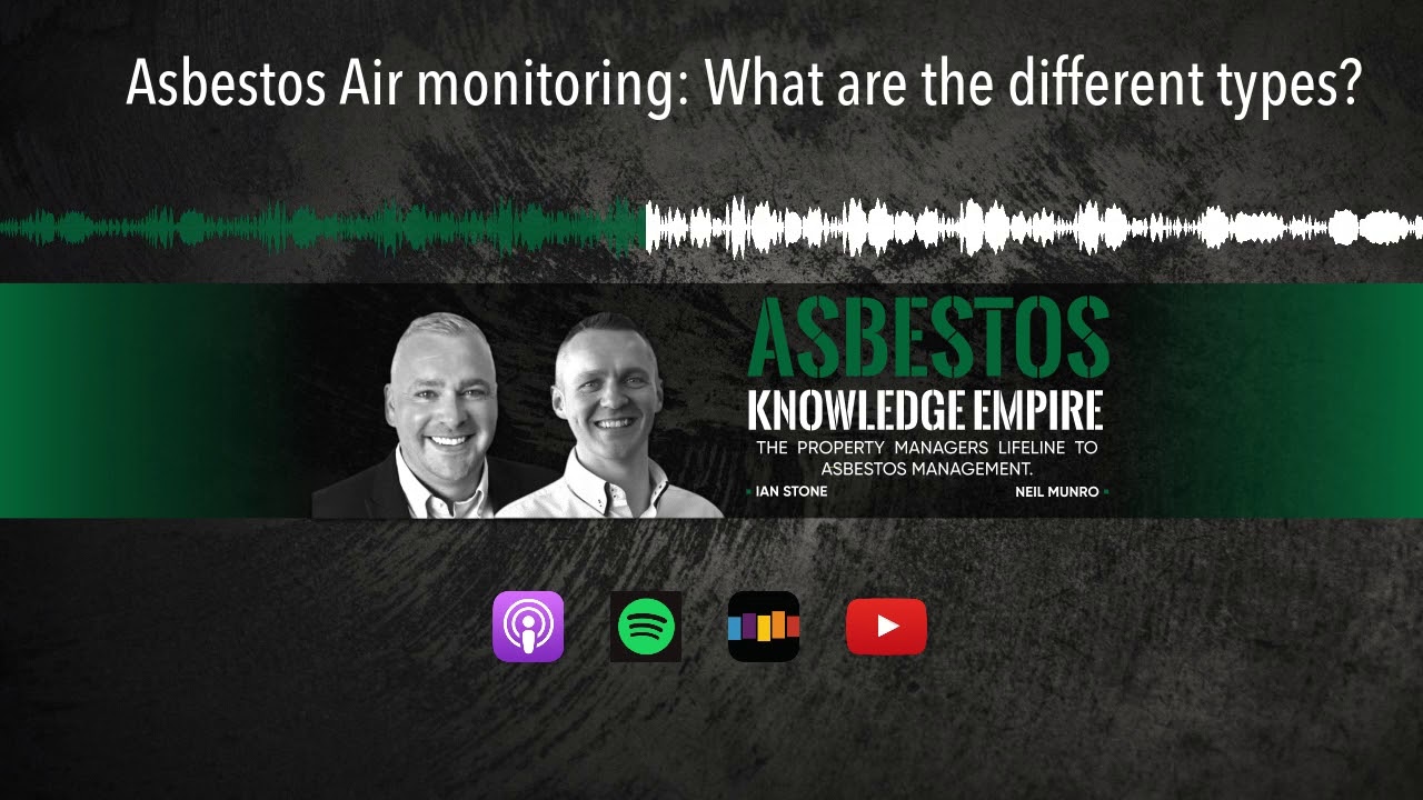 Asbestos Air monitoring: What are the different types?