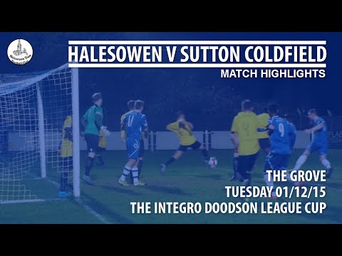 Halesowen v Sutton Coldfield (Match Highlights) [League Cup 2nd Round]