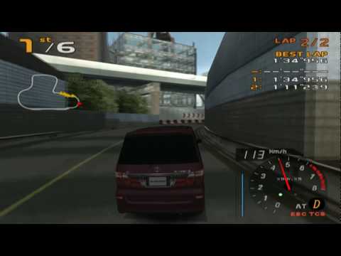 Enthusia Professional Racing | Toyota Alphard V '02 HD PS2 Gameplay