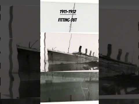 Evolution Of RMS Titanic #ship #history #titanic #evolution #fypシ #editing #edit