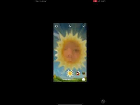 Im the Teletubbies sun baby Teletubbies Instagram  filter