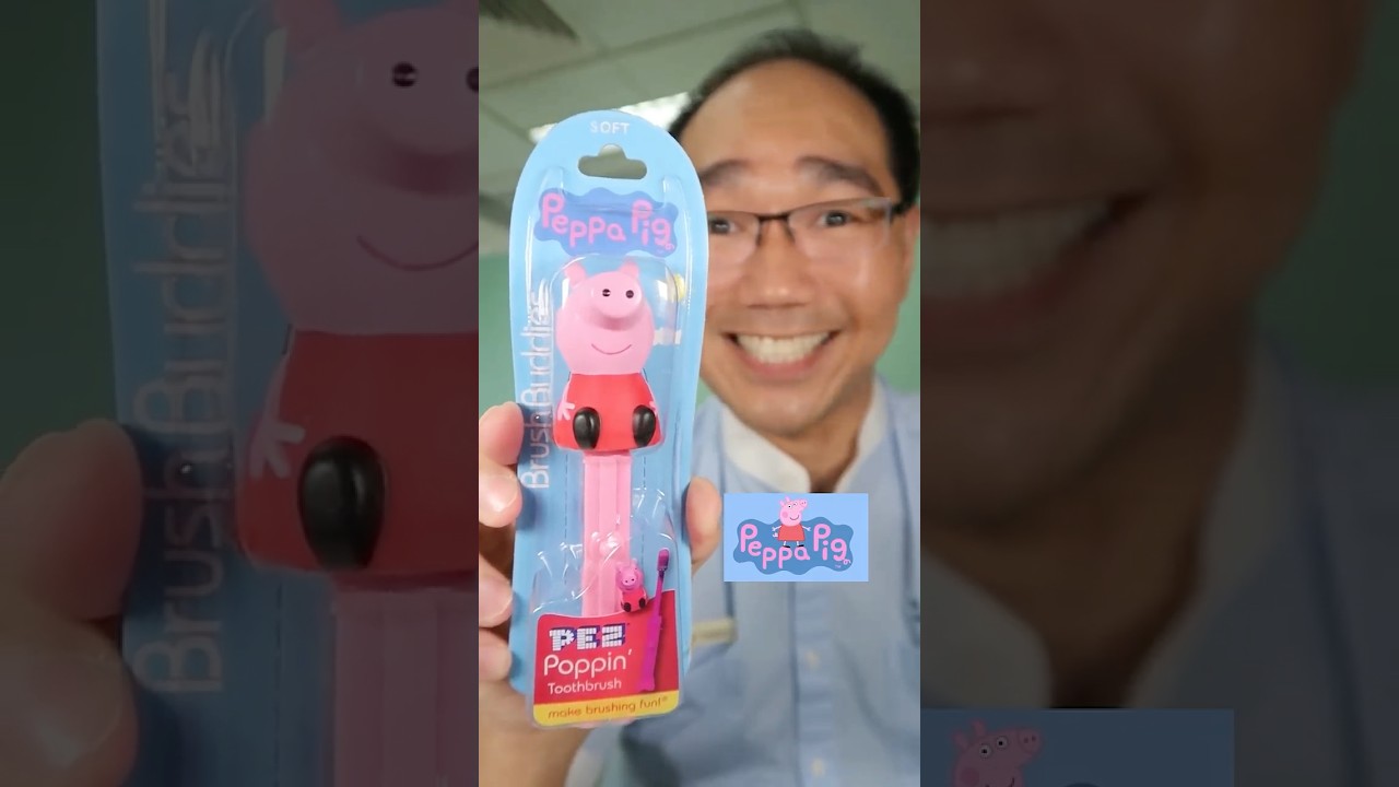 Peppa Pig 🐽 Toothbrush #shorts