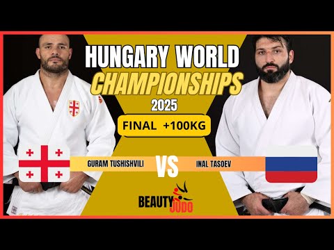 🏆 Final +100 Kg Guram TUSHISHVILI (GEO) vs Inal TASOEV (RUS) World Championships 2025 Hungary 🏆