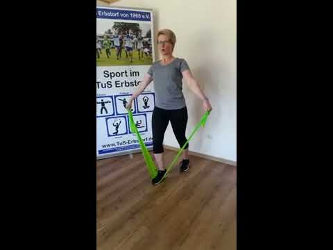 Rückenfit mit dem Theraband - vonTanja (TuS Erbstorf)