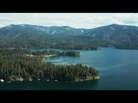 Hayden Lake Idaho // Incredible Drone Video (bloopers at the end)