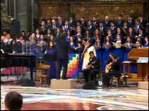 12 Diciembre 2014 La Misa Criolla en el Vaticano parte 1/2