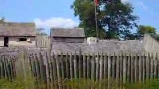 preview picture of video 'Demere Days at Ft. Loudoun, TN, view of fort'