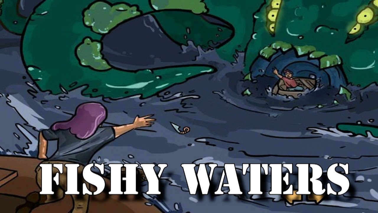 Hobo hunts on Newgrounds: Fishy waters