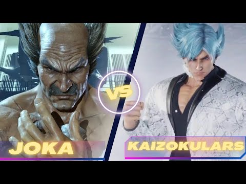 Tekken 8 joka heihachi vs kaizokulars lars high level gameplay season 2 replays