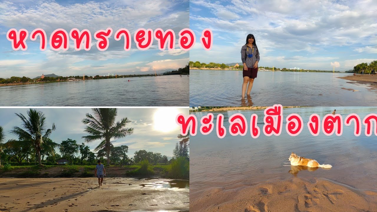 หาดทรายทองแม่ปิงเมืองตาก