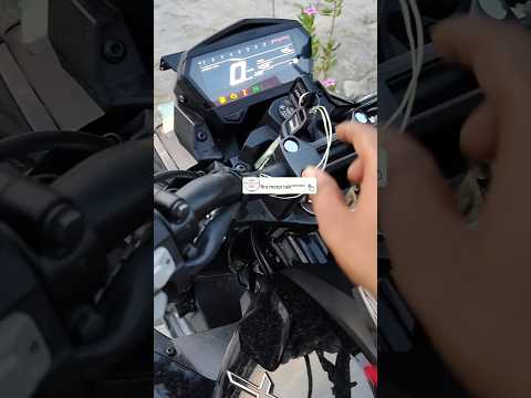 Let's check it out Digital meter New Xtreme 125r in Black 2024 colour #xtreme #xtreme125r #bike