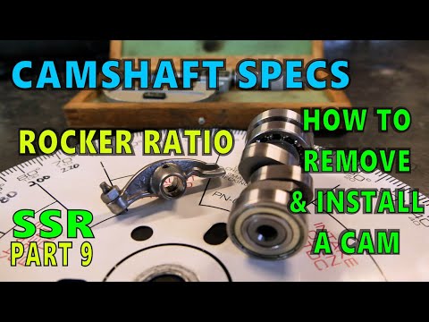 Measuring A Camshaft & Rocker Arms, Camshaft Math, Degree Wheel Setup & More! : Project SSR Part 9