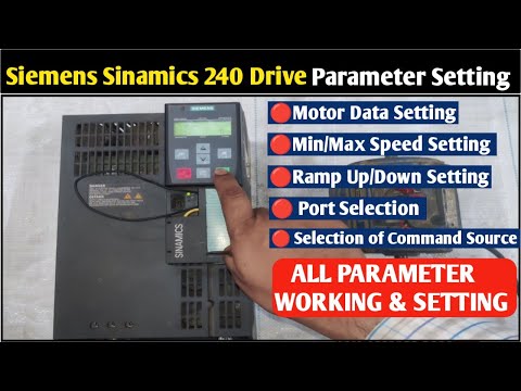 Siemens G120 Pm240 2 7.5kw 10.0hp Drive