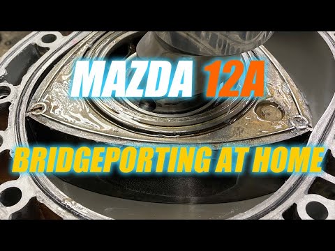 Mazda 12A Bridgeport Engine Build
