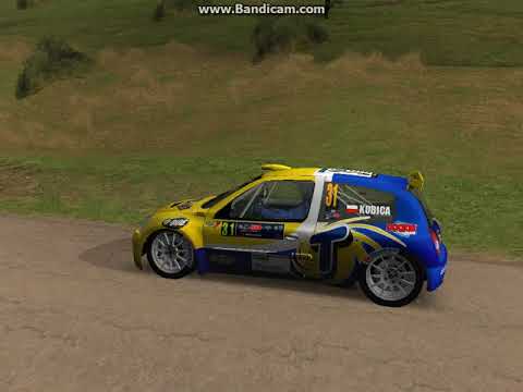 KUBICA - GERBER  34° RALLY 1000 MIGLIA 2010 RENAULT CLIO S.1600 ... RBR
