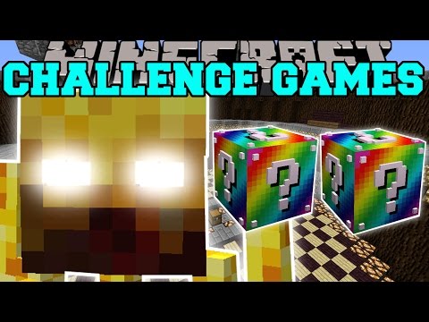 Minecraft: BLAZE TITAN CHALLENGE GAMES - Lucky Block Mod - Modded Mini-Game