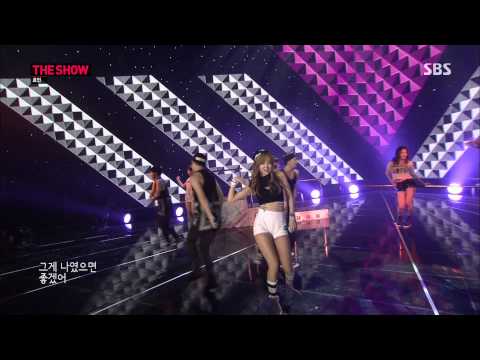 Hyomin - Nice Body 140729 The Show All About K-pop
