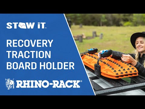Rhino-Rack | Stow It Recovery Traction Board Holder Now Available!