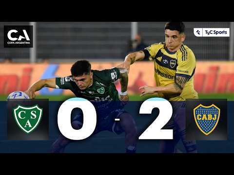 Video: Boca cumplió en la Copa Argentina: venció a Sarmiento y ya está en octavos