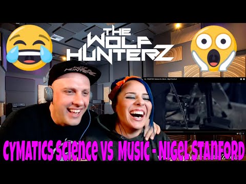 CYMATICS Science Vs Music - Nigel Stanford | THE WOLF HUNTERZ Reactions