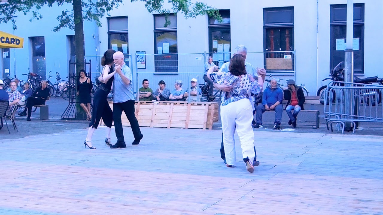Open Air Tango St Niklaas danst op woensdag 16 augustus 2017