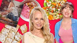 Recipes from Pamela Anderson's VEGAN Cookbook! 🌱(What I Eat in a Day on a Vegan Diet)